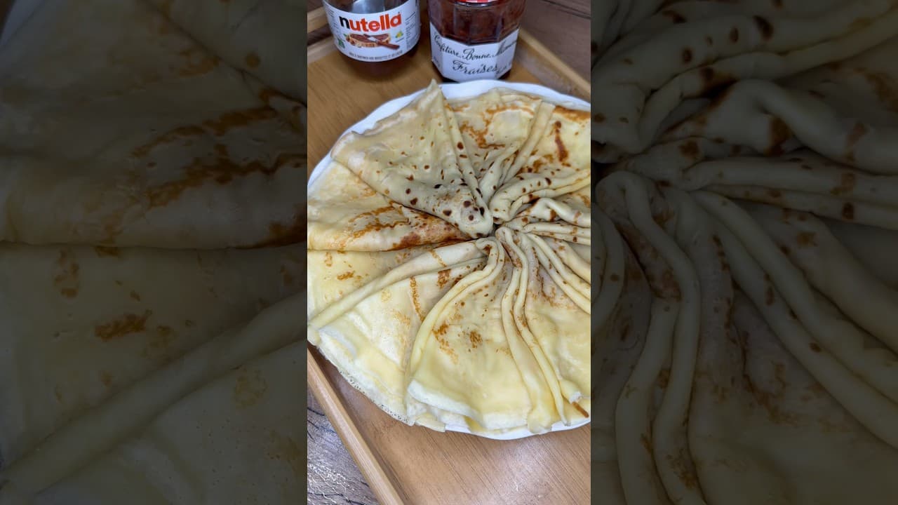 Crêpes moelleuses parfaites