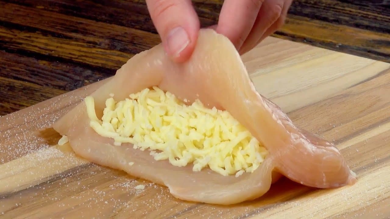 Gratin de cordon bleu à la sauce tomate