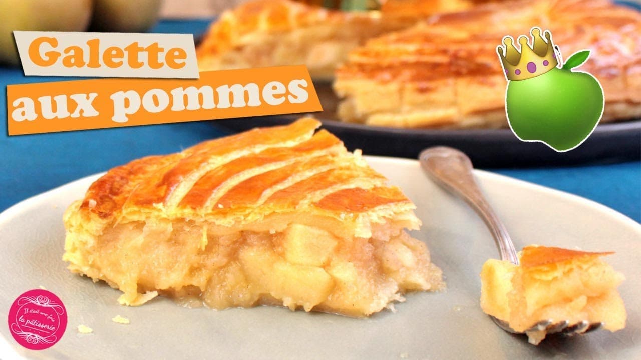 Galette des rois aux pommes sans frangipane