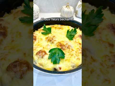 Chou-fleur à la béchamel gratiné