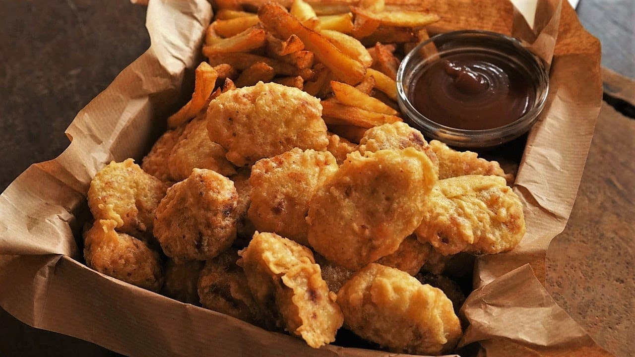 Nuggets de poulet maison (style fast-food)