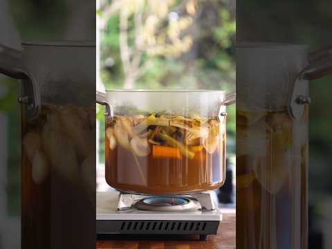 Bouillon de légumes maison