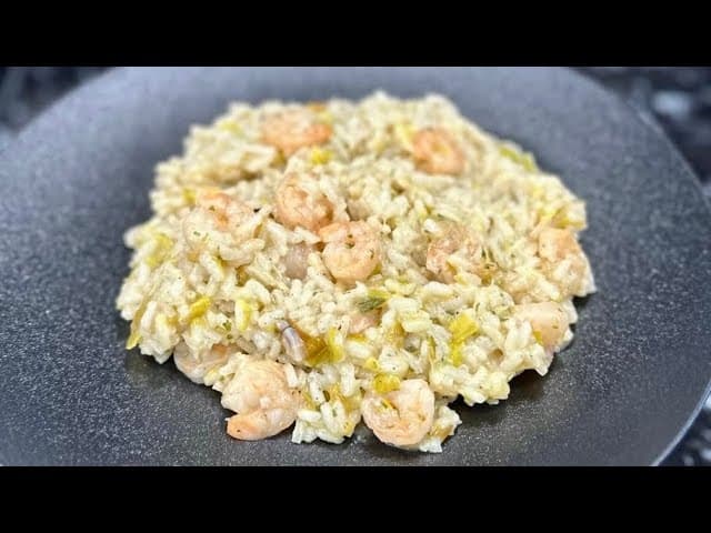 Risotto aux crevettes à l'ancienne