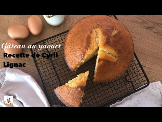 Gâteau au yaourt de Cyril Lignac