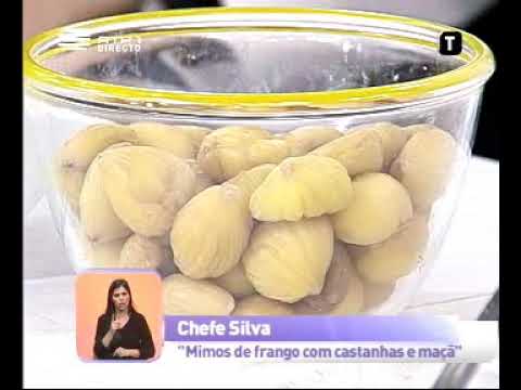 Mimos de frango com castanhas e maçã