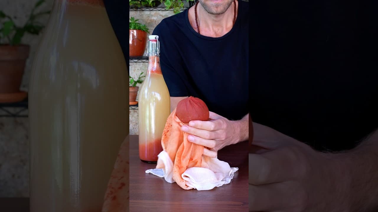 No-Cook Fermented Tomato Paste & Tomato Soda