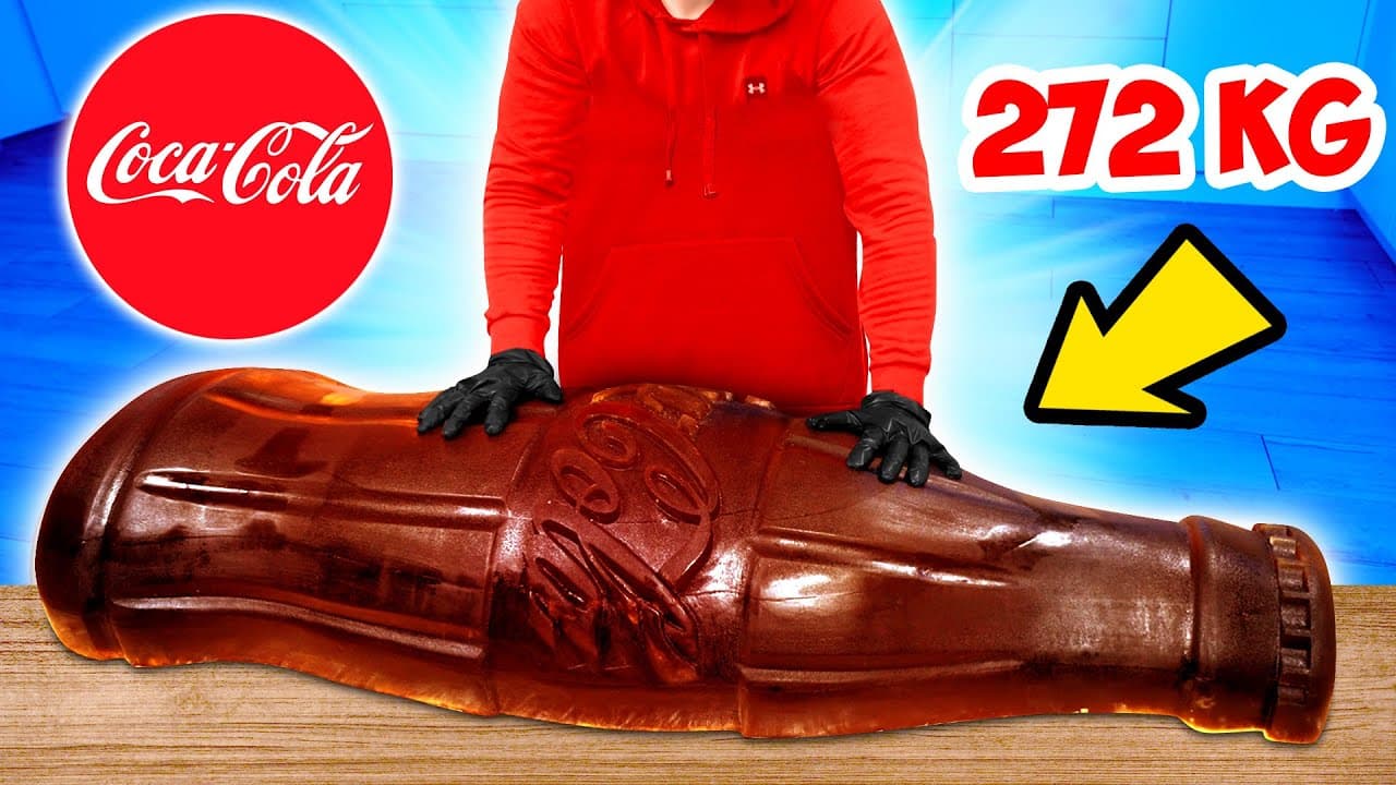 Giant Gummy Cola Bottle