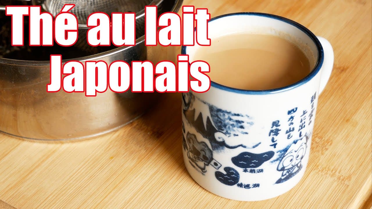 Thé au lait japonais (Royal Milk Tea)