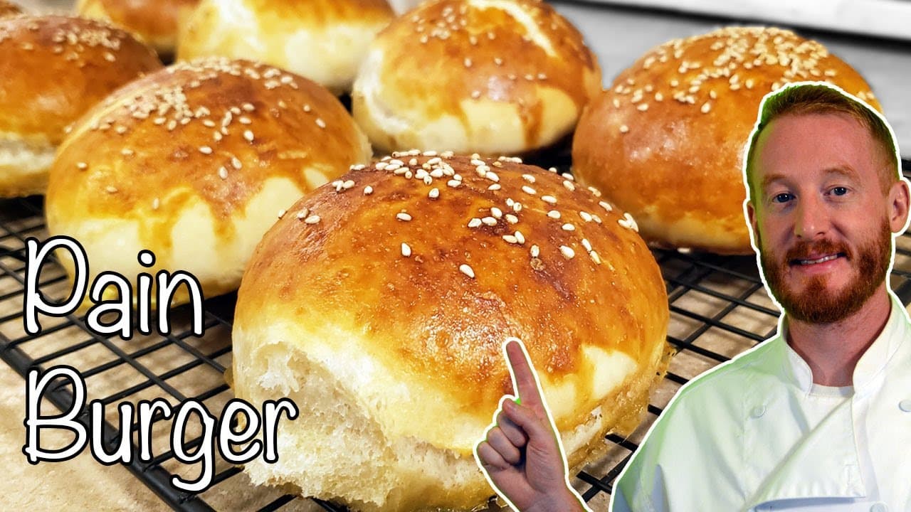 Pain burger maison