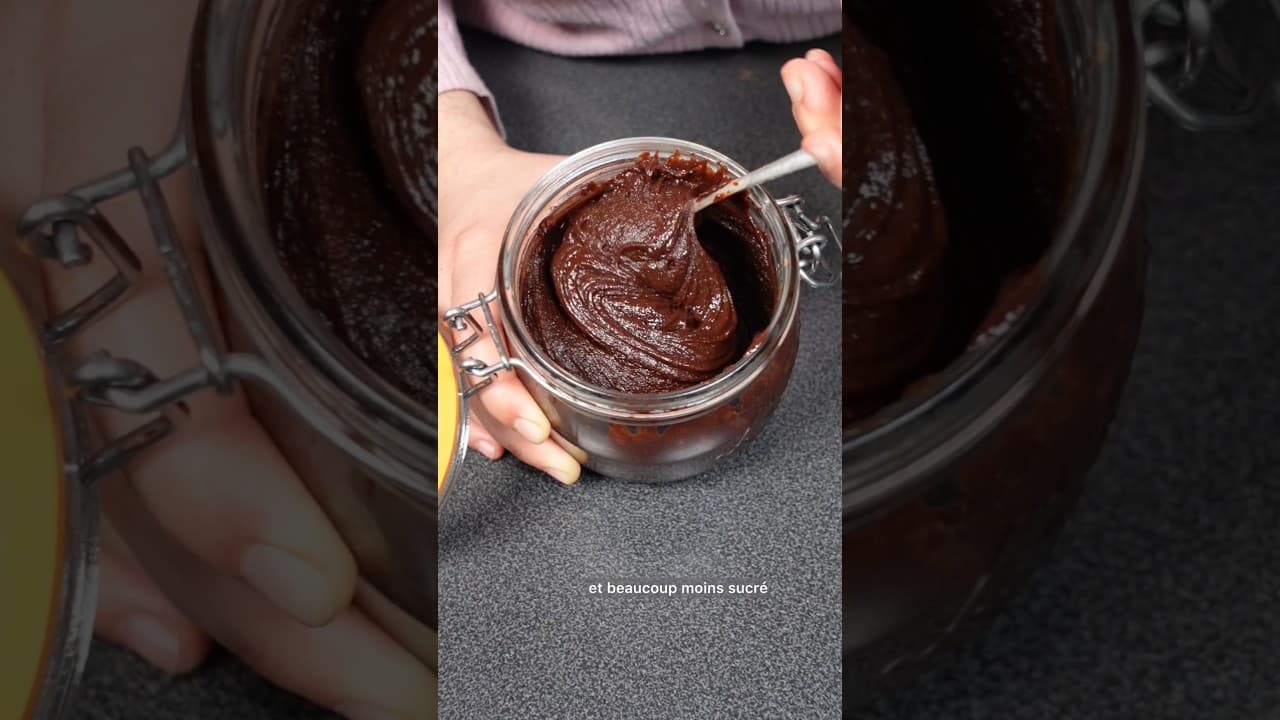 Nutella maison en 3 ingrédients