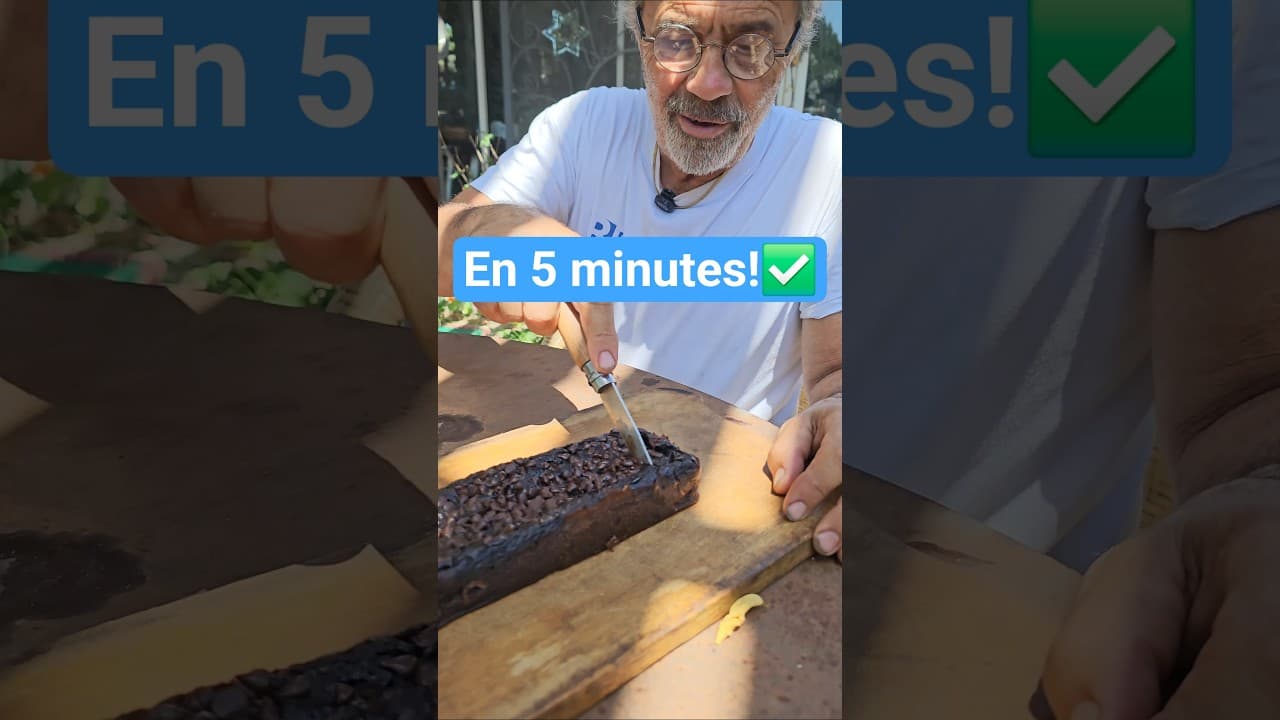 Gâteau express banane-chocolat