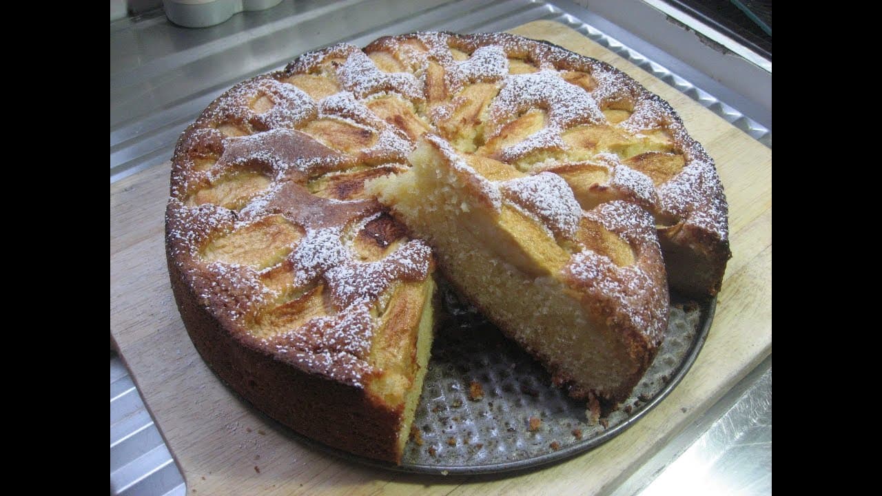 Gâteau aux pommes façon grand-mère
