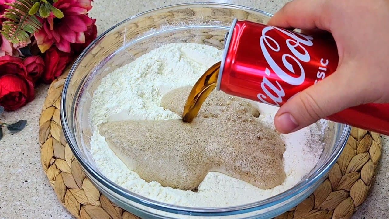 Дрожжевой хлеб на Coca-Cola