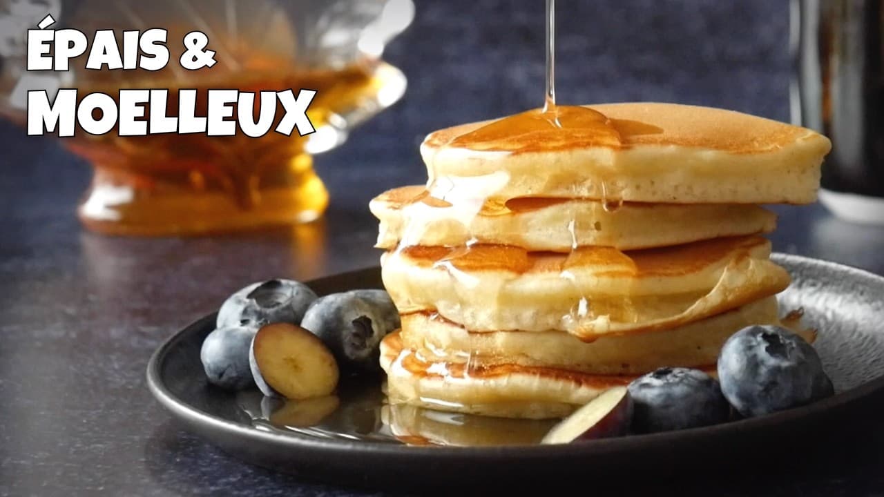 Pancakes américains moelleux