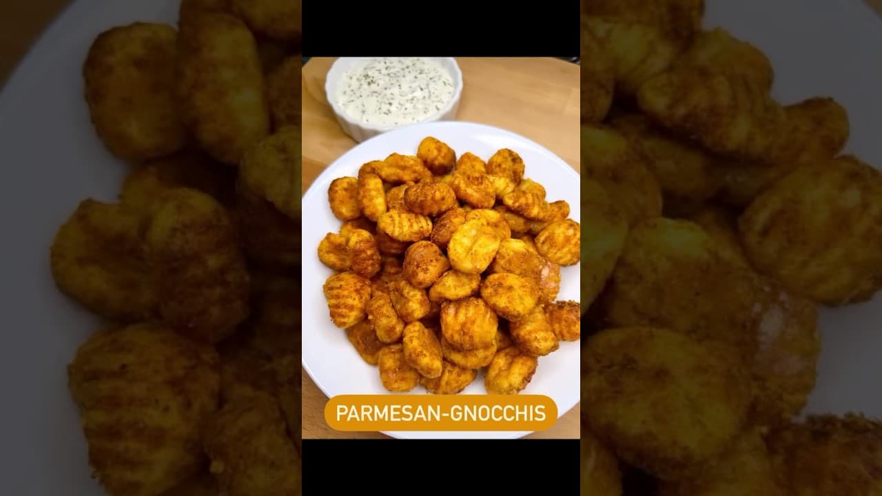 Parmesan-Gnocchis aus dem Airfryer