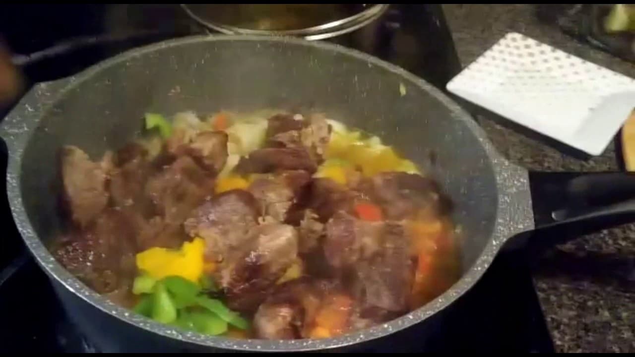 Viande aux pommes de terre (recette congolaise)