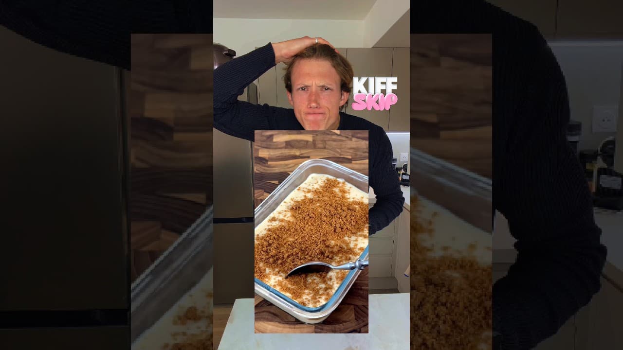 Tiramisu spéculoos protéiné