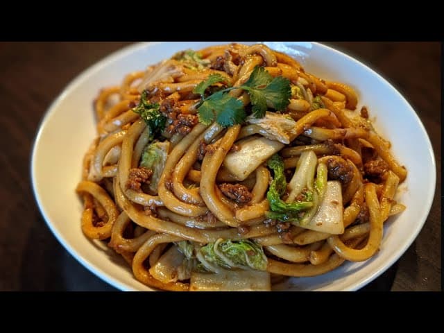 Nouilles de Shanghai