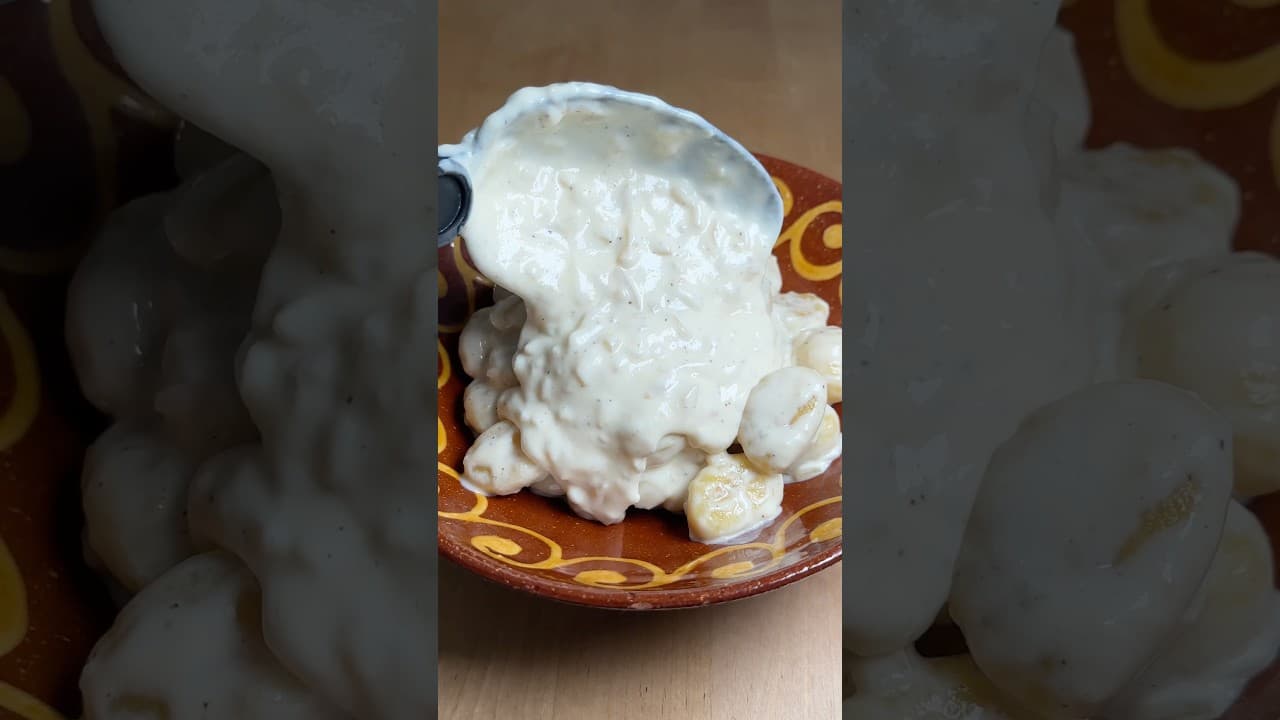 Gnocchi à la crème de parmesan