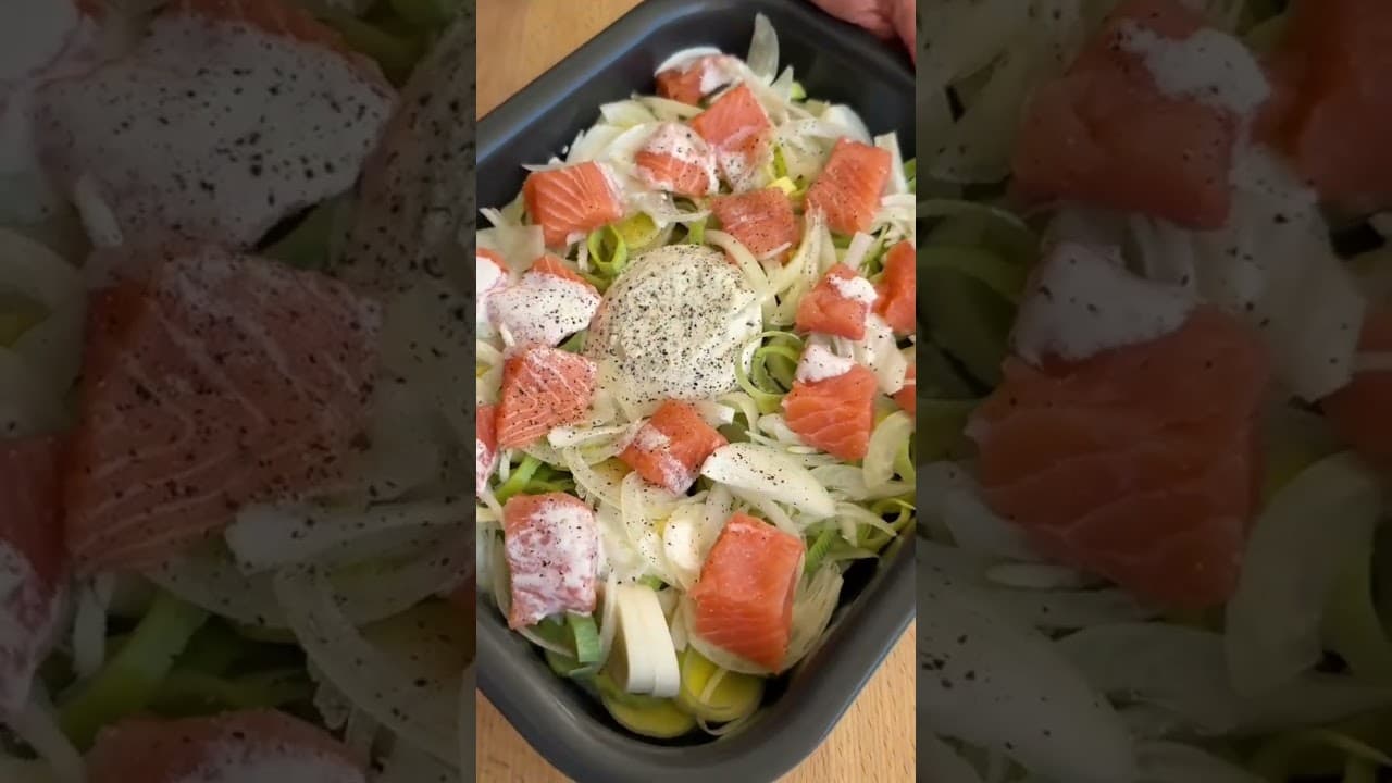 One pot pasta saumon et poireaux