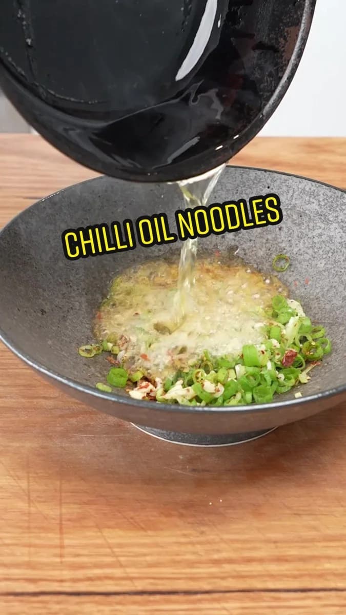 Chilli Oil Noodles