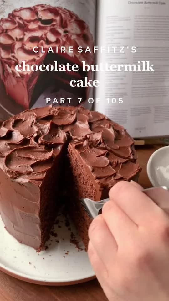 Chocolate Buttermilk Cake