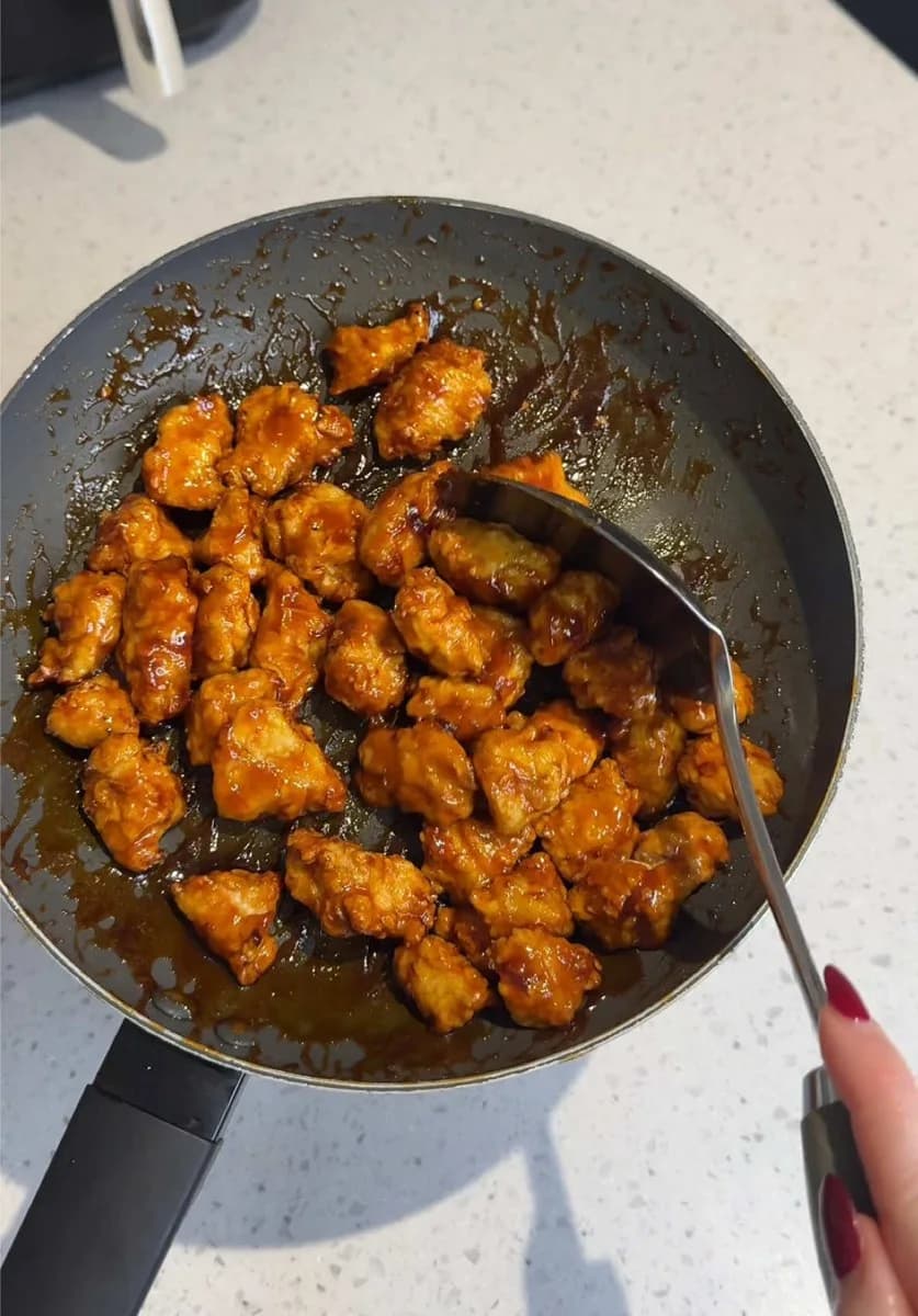 Crispy Honey Garlic Chicken