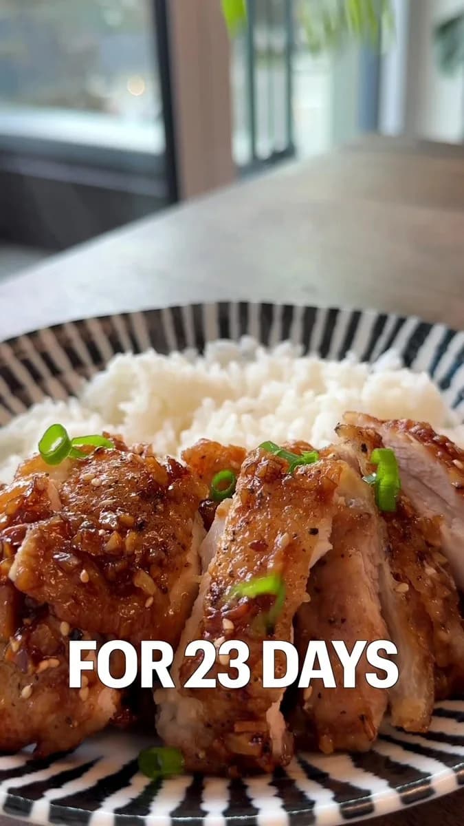 Honey Garlic Chicken