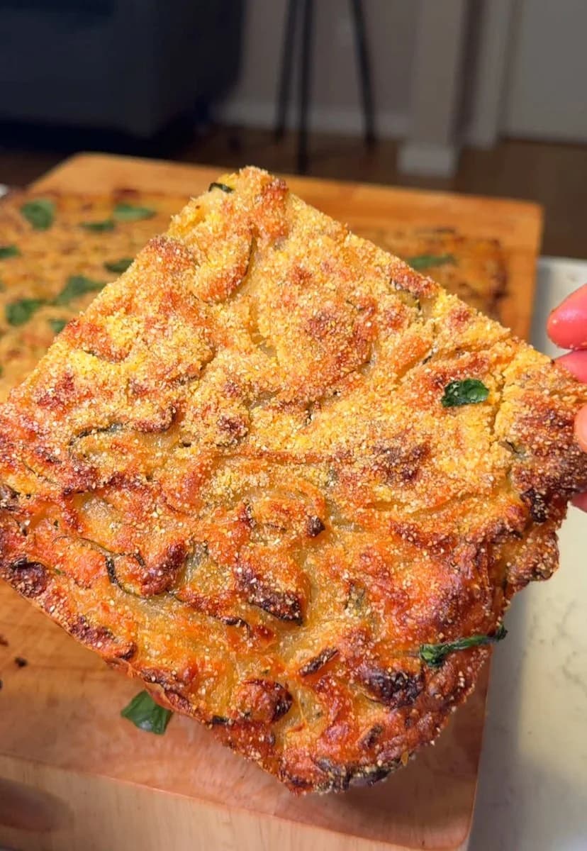 Scarpaccia (Zucchini Flatbread) by @dr.vegan