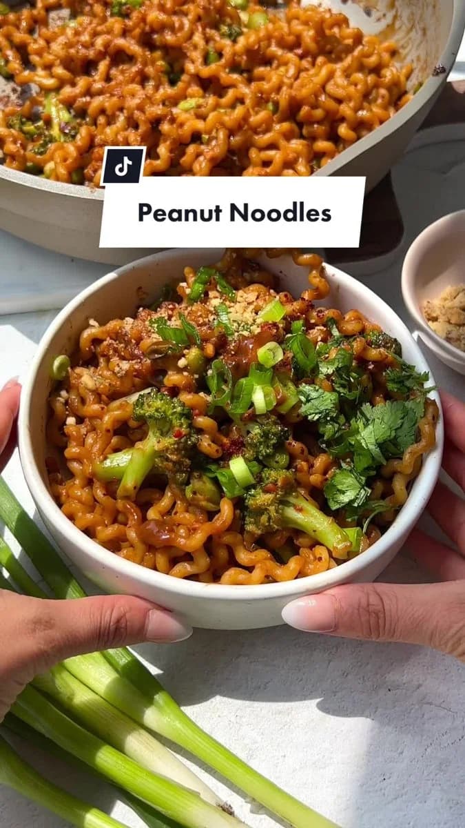 Spicy Peanut Noodles
