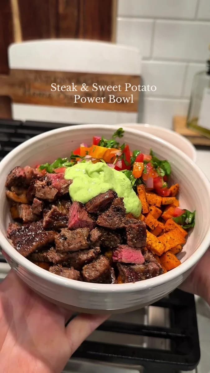 Steak & Sweet Potato Power Bowl