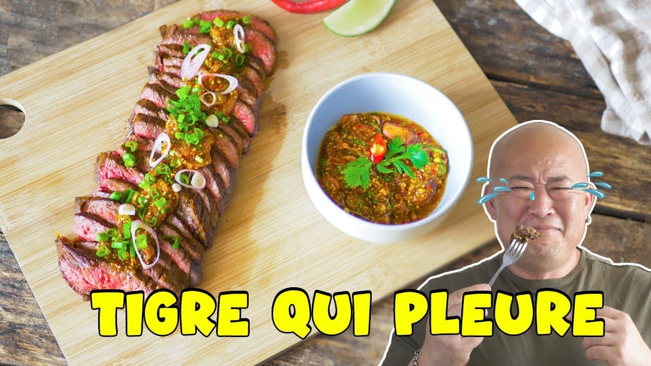Tigre qui pleure (bœuf grillé, sauce thaïe au tamarin)
