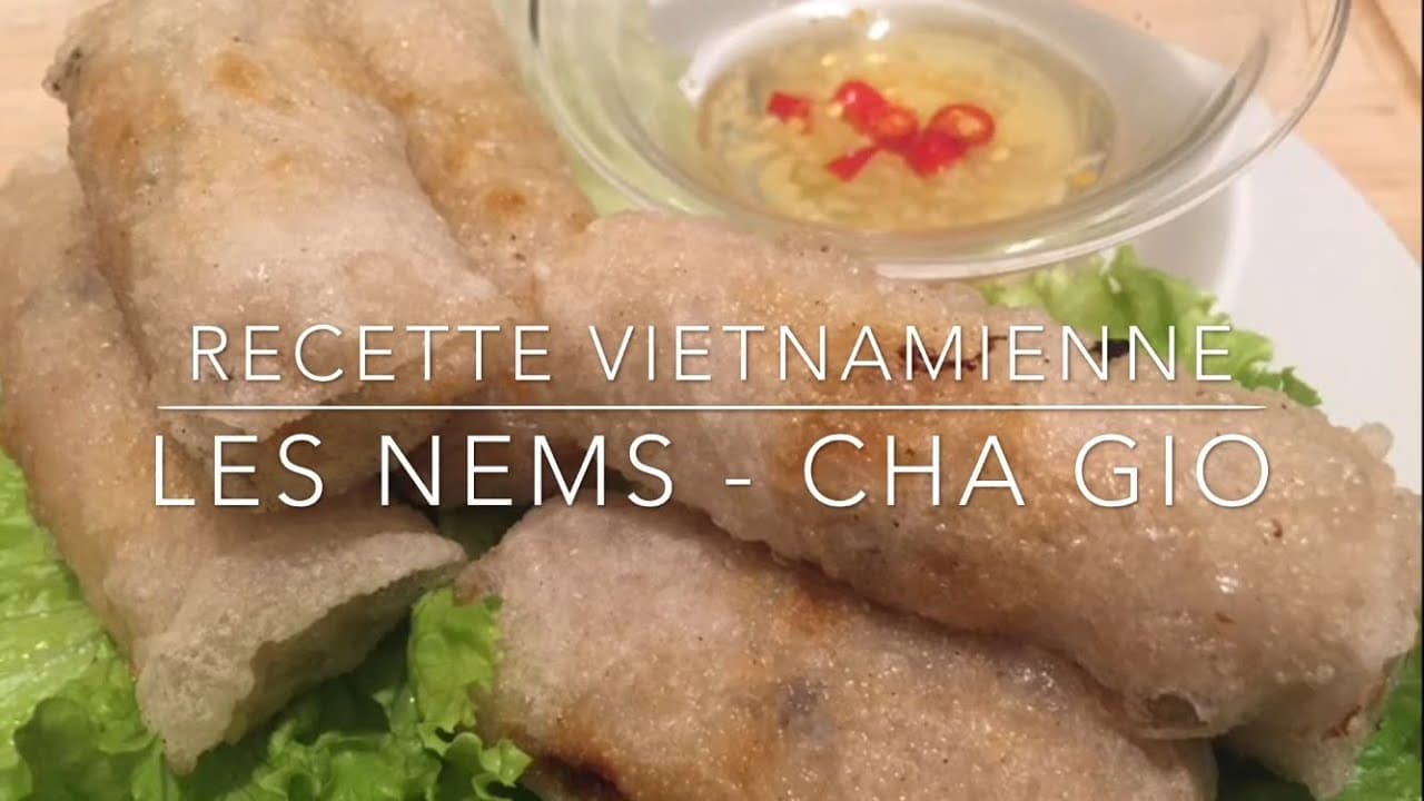 Nems vietnamiens (Cha Gio)