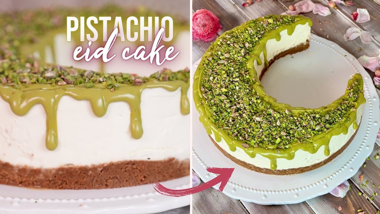 Pistazien-Vanilletorte ohne Backen